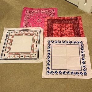 4 Bandannas